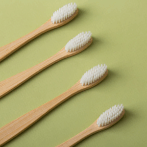 High angle bamboo brushes