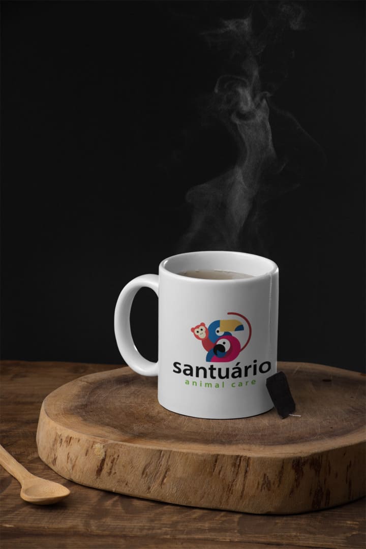 Caneca Santuário – Logo Clássico (11 oz / 325 ml)