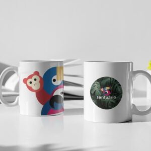 Caneca Santuário – Edição Artes da Fauna (11 oz / 325 ml)