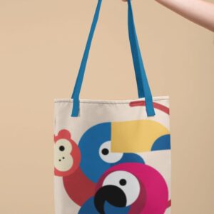 Ecobag Santuário – Tote com Estampa Maxi Fauna