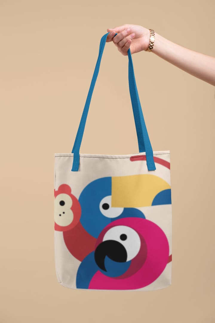 Ecobag Santuário – Tote com Estampa Maxi Fauna